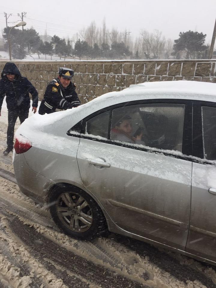 Azərbaycan polisini belə görməmişdiz... - Fotolar+Video