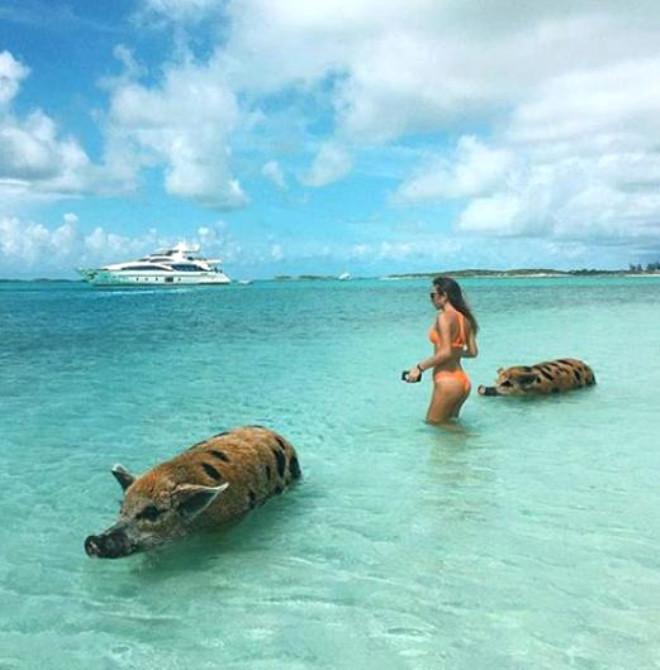 Bahalı hədiyyələr, çılpaq pozalar, içki şənlikləri... -  Fotolar
