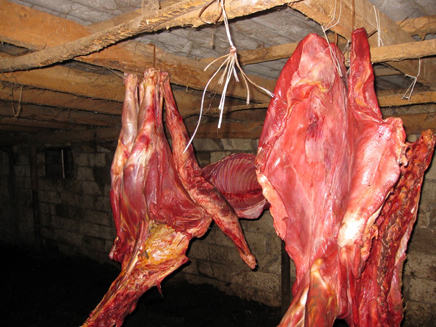 Sabirabadda 600 kq yararsız ət aşkarlandı -  Fotolar