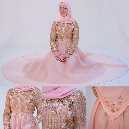 Kadırovun azyaşlı qızları model oldular - Fotolar