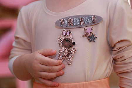 Kadırovun azyaşlı qızları model oldular - Fotolar