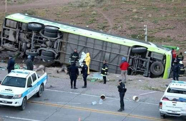 Sərnişin avtobusu qəzaya d&uuml;şd&uuml; -  19 &ouml;l&uuml;, 21 yaralı + Fotolar