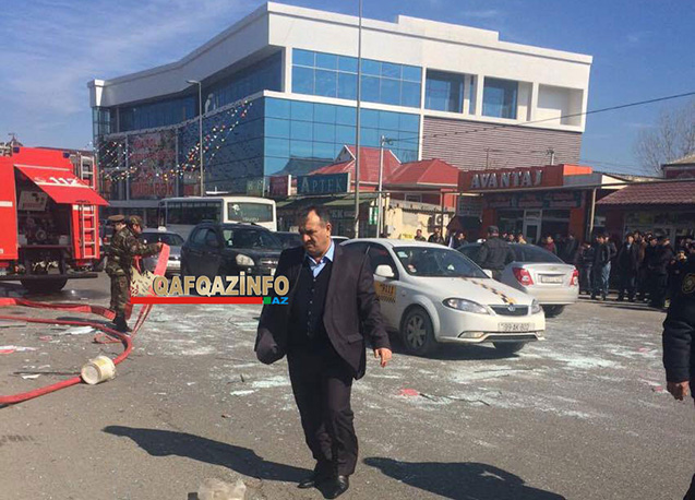 Zabratda güclü partlayış - Yaralılar var+Fotolar