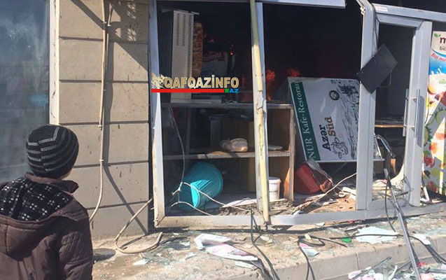 Zabratda güclü partlayış - Yaralılar var+Fotolar