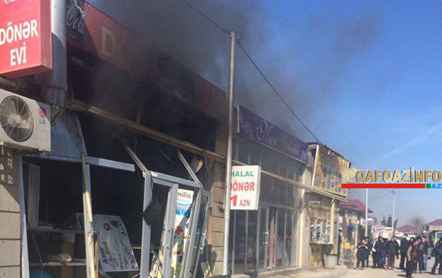 Zabratda güclü partlayış - Yaralılar var+Fotolar