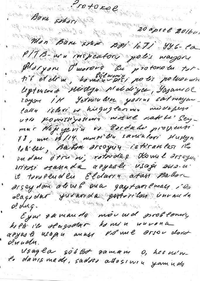 “Oğlunu qaçırdı” deyilən atadan açıqlama  -  “Məndən qisas alırlar”