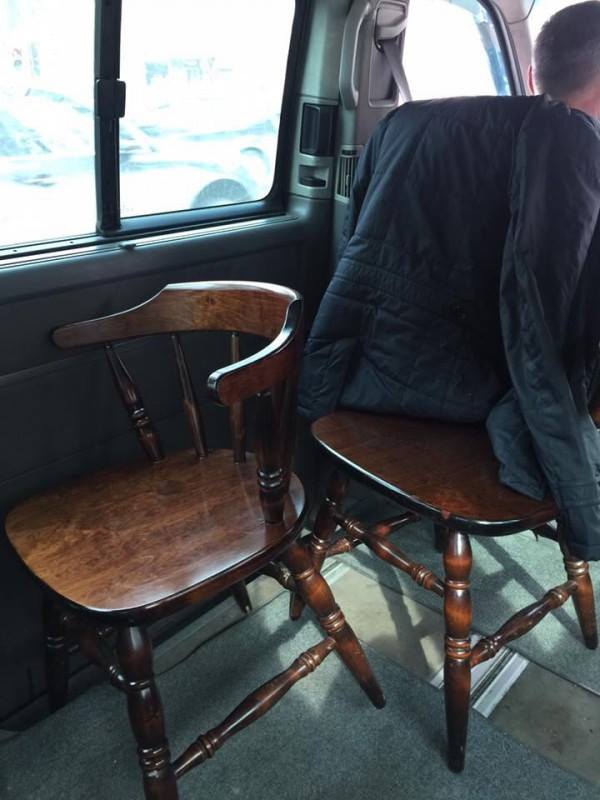 Taksidə mətbəx stolu  -  Maraqlı görüntü