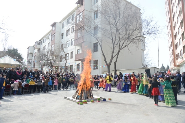 Novruz bayramı ərəfəsində növbəti “Abad həyət” sakinlərin ixtiyarına verildi - Nəsimidə