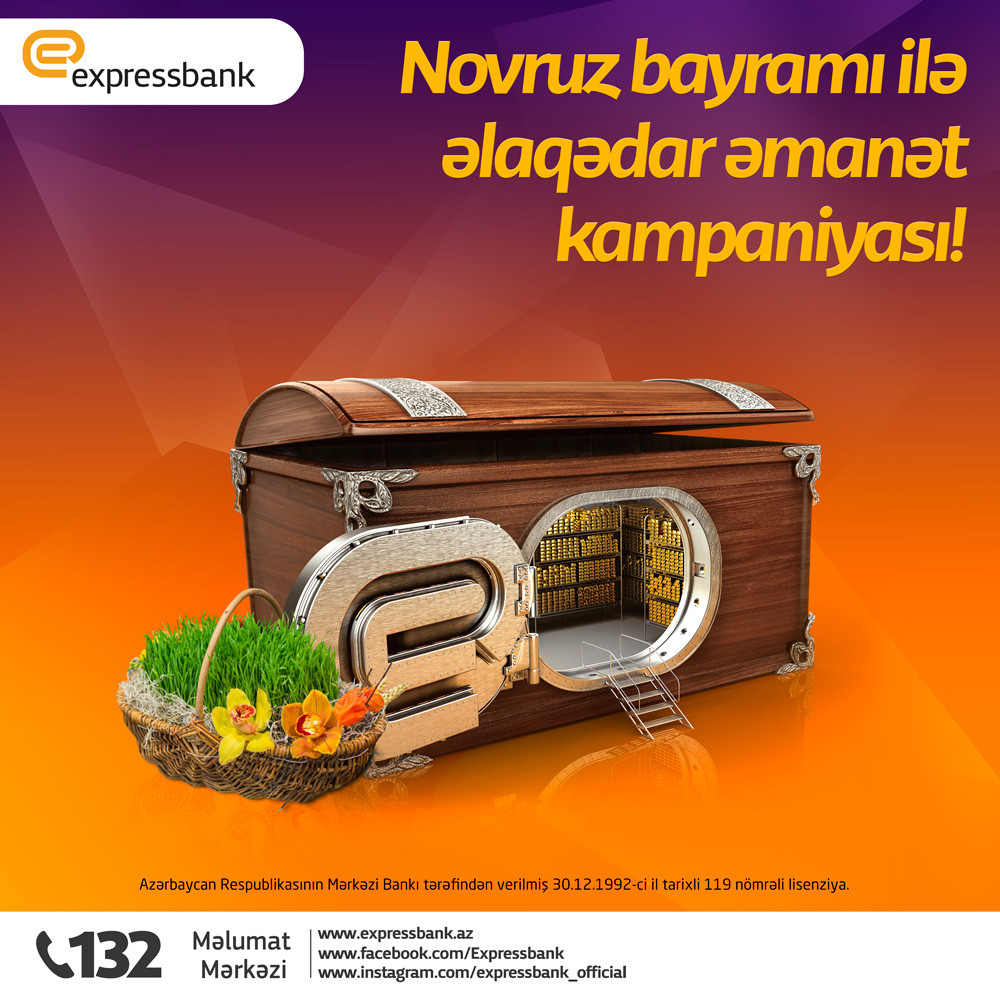 Novruz bayramı ilə əlaqədar əmanət kampaniyası!
